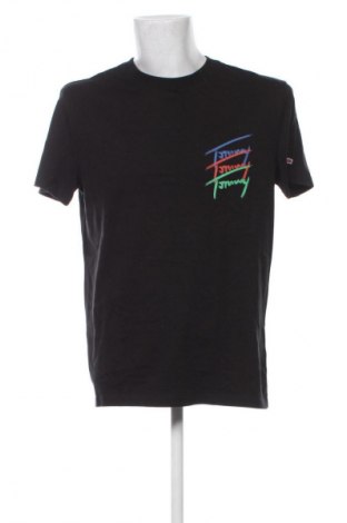 Herren T-Shirt Tommy Jeans, Größe L, Farbe Schwarz, Preis € 53,99