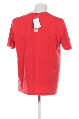 Męski T-shirt Tommy Jeans, Rozmiar L, Kolor Czerwony, Cena 184,99 zł