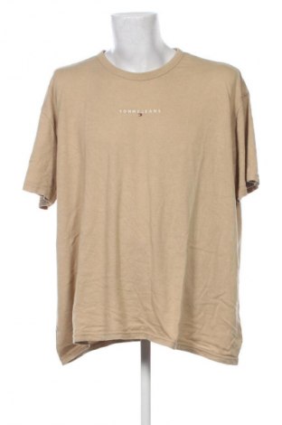 Męski T-shirt Tommy Jeans, Rozmiar 3XL, Kolor Beżowy, Cena 165,99 zł
