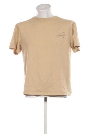 Herren T-Shirt Tommy Jeans, Größe S, Farbe Beige, Preis € 27,99