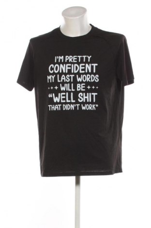 Herren T-Shirt Unbranded, Größe L, Farbe Schwarz, Preis € 13,99