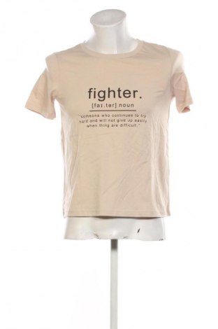 Herren T-Shirt VILA, Größe M, Farbe Beige, Preis € 21,99