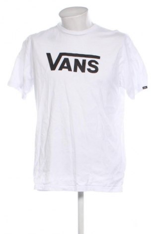 Herren T-Shirt Vans, Größe L, Farbe Weiß, Preis € 19,99
