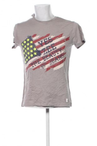 Herren T-Shirt Yes Zee, Größe L, Farbe Grau, Preis 13,99 €