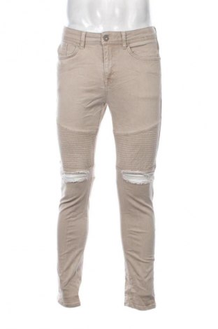 Herren Jeans Bershka, Größe S, Farbe Beige, Preis € 11,99
