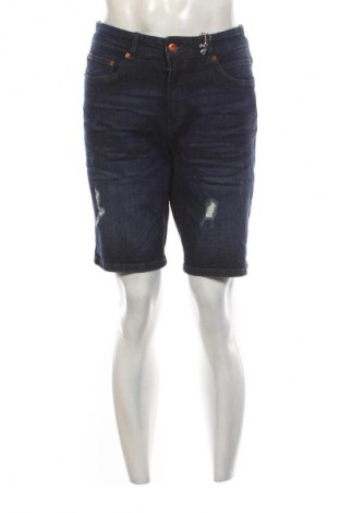 Pantaloni scurți de bărbați ! Solid, Mărime L, Culoare Albastru, Preț 261,99 Lei