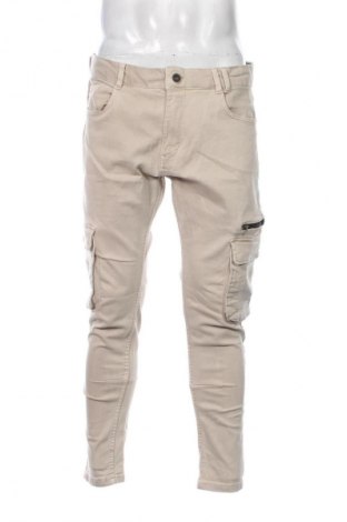 Herrenhose Bershka, Größe L, Farbe Beige, Preis € 27,99