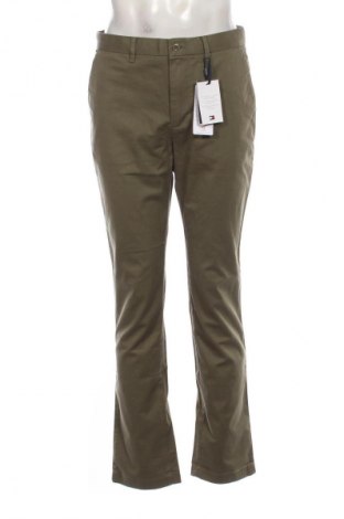 Pantaloni de bărbați Tommy Hilfiger, Mărime M, Culoare Verde, Preț 684,99 Lei