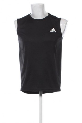 Herren Tanktop Adidas, Größe L, Farbe Schwarz, Preis 10,30 €