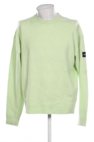 Herrenpullover Calvin Klein Jeans, Größe XL, Farbe Grün, Preis 109,99 €