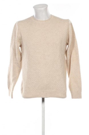 Herrenpullover Cubus, Größe L, Farbe Ecru, Preis € 20,99