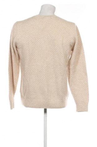Herrenpullover Cubus, Größe L, Farbe Ecru, Preis € 20,99