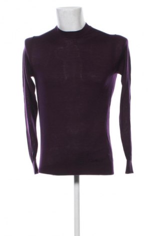 Herrenpullover Mango, Größe S, Farbe Lila, Preis 11,99 €