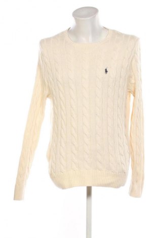 Ανδρικό πουλόβερ Polo By Ralph Lauren, Μέγεθος L, Χρώμα Εκρού, Τιμή 189,99 €