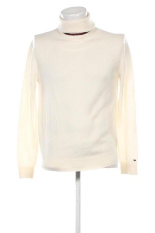 Pulover de bărbați Tommy Hilfiger, Mărime M, Culoare Ecru, Preț 854,99 Lei