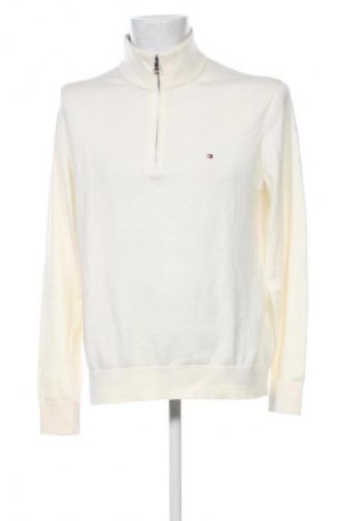Męski sweter Tommy Hilfiger, Rozmiar XL, Kolor ecru, Cena 452,99 zł