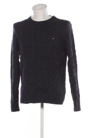 Herrenpullover Tommy Hilfiger, Größe L, Farbe Blau, Preis 152,99 €