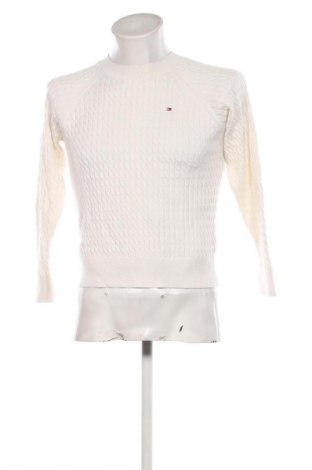 Herrenpullover Tommy Hilfiger, Größe S, Farbe Weiß, Preis 107,99 €