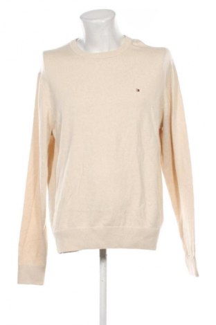 Мъжки пуловер Tommy Hilfiger, Размер XXL, Цвят Бежов, Цена 79,99 лв.