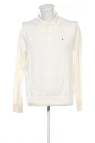 Herrenpullover Tommy Hilfiger, Größe L, Farbe Ecru, Preis 107,99 €