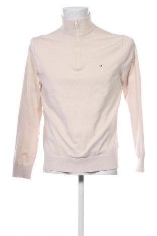 Herrenpullover Tommy Hilfiger, Größe L, Farbe Beige, Preis 45,52 €