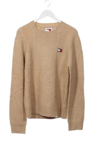 Herrenpullover Tommy Jeans, Größe XS, Farbe Beige, Preis 127,99 €