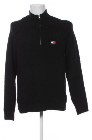 Herrenpullover Tommy Jeans, Größe S, Farbe Schwarz, Preis 89,99 €