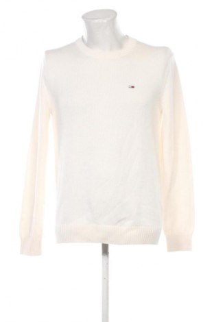 Herrenpullover Tommy Jeans, Größe M, Farbe Weiß, Preis € 69,99