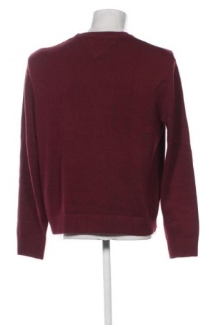 Férfi pulóver Tommy Jeans, Méret M, Szín Piros, Ár 44 929 Ft