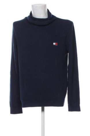 Pulover de bărbați Tommy Jeans, Mărime XL, Culoare Albastru, Preț 368,99 Lei