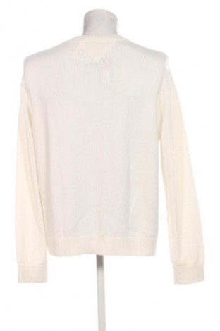 Мъжки пуловер Tommy Jeans, Размер L, Цвят Бял, Цена 85,99 лв.