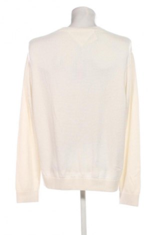 Pulover de bărbați Tommy Jeans, Mărime XL, Culoare Alb, Preț 377,99 Lei