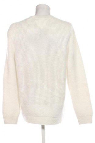 Herrenpullover Tommy Jeans, Größe L, Farbe Weiß, Preis 127,99 €