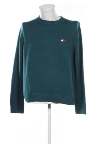 Męski sweter Tommy Jeans, Rozmiar M, Kolor Zielony, Cena 192,99 zł