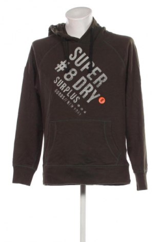 Ανδρικό φούτερ Superdry, Μέγεθος XL, Χρώμα Πράσινο, Τιμή 30,99 €