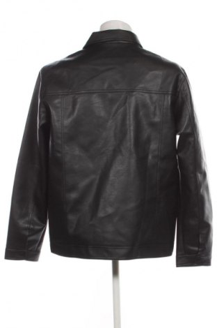 Herren Lederjacke Defacto, Größe XL, Farbe Schwarz, Preis 25,99 €