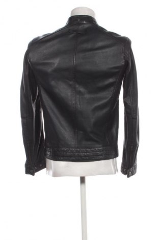 Herren Lederjacke Massimo Dutti, Größe S, Farbe Blau, Preis 306,53 €