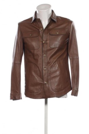 Herren Lederjacke Massimo Dutti, Größe S, Farbe Braun, Preis 280,96 €