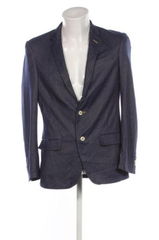 Herren Sakko Montego, Größe M, Farbe Blau, Preis 40,99 €