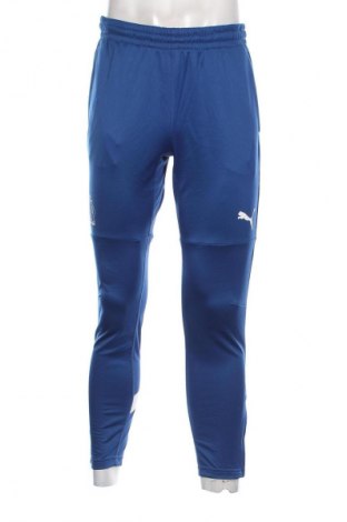 Мъжко спортно долнище PUMA, Размер M, Цвят Син, Цена 19,99 лв.