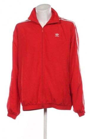 Мъжко спортно горнище Adidas Originals, Размер L, Цвят Червен, Цена 89,99 лв.