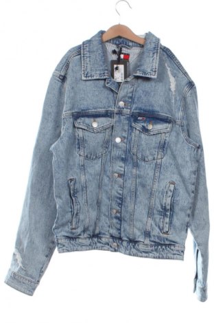 Ανδρικό μπουφάν Tommy Jeans, Μέγεθος M, Χρώμα Μπλέ, Τιμή 122,99 €