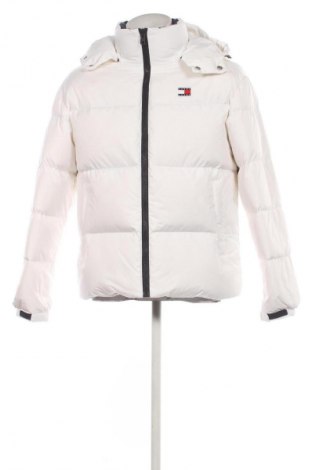 Herrenjacke Tommy Jeans, Größe M, Farbe Weiß, Preis 114,99 €
