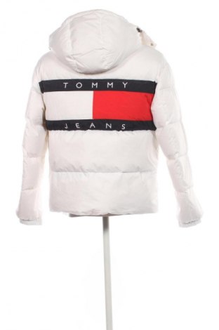 Herrenjacke Tommy Jeans, Größe M, Farbe Weiß, Preis 114,99 €