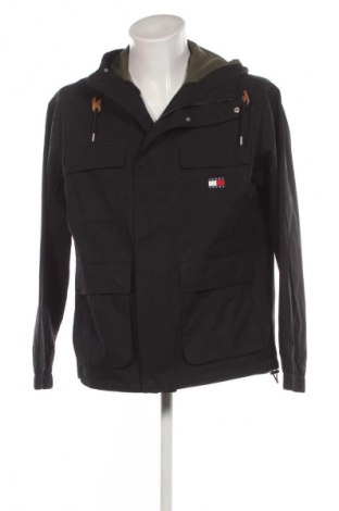 Herrenjacke Tommy Jeans, Größe L, Farbe Schwarz, Preis 154,99 €