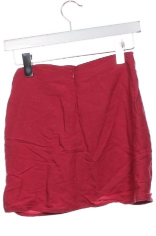 Φούστα Bershka, Μέγεθος XS, Χρώμα Κόκκινο, Τιμή 6,60 €
