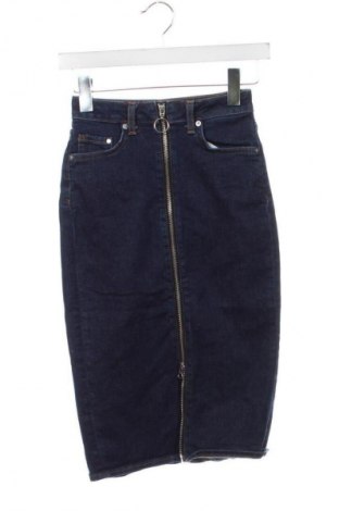 Φούστα H&M, Μέγεθος XXS, Χρώμα Ασημί, Τιμή 14,83 €