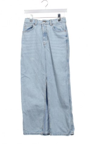 Szoknya Mango, Méret XS, Szín Kék, Ár 8 419 Ft
