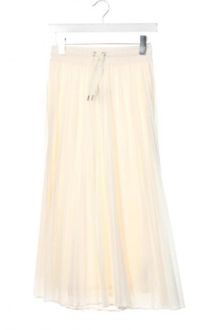 Пола Massimo Dutti, Размер XS, Цвят Екрю, Цена 62,00 лв.