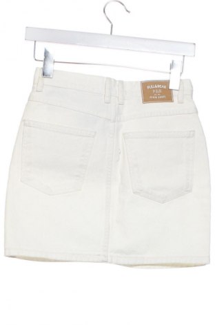 Φούστα Pull&Bear, Μέγεθος S, Χρώμα Λευκό, Τιμή 23,53 €